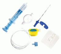 Набор эпидуральной анестезии иглы Туохи D-16G L-80мм, с фиксатором