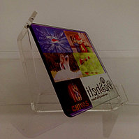 Стеклянная рамка для сублимации 12,5 см (acrylic frame) прозрачная