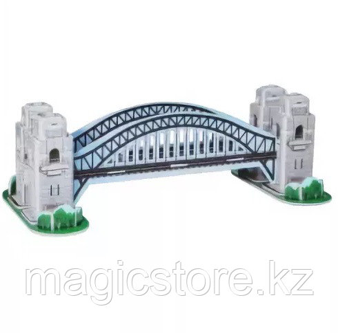 3D Puzzle LingLeSi Sydney Harbour Bridge, 37pcs Пазл Мост Сиднейской Гавани, 37 деталей