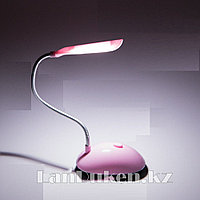 Настольная мини лампа LED X-7188 3хААА (розовый)