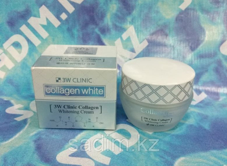Enough collagen whitening cream - Крем от морщин 3 w clinic