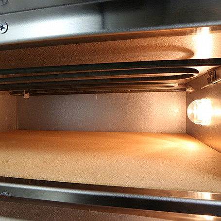 Печь для пиццы электрическая Resto Italia SMALL/G (550х450х255 мм, 1,6кВт, диаметр пиццы 33см, 1секция) - фото 4 - id-p55364320