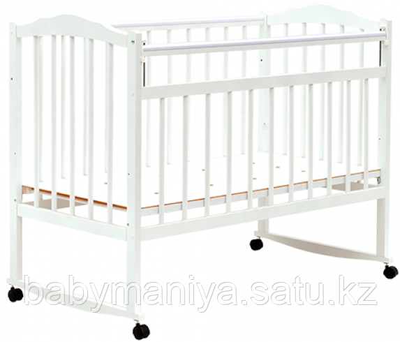 Кроватка Bambini Классик M 01.10.09 цвет Белый