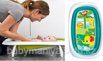 Ванночка силиконовая складная FitchBaby зеленый