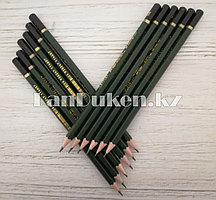 Простые карандаши 12 штук в упаковке (2B)