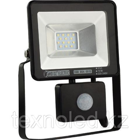 Светодиодный прожектор многодиодный с датчиком движения LED 10W - фото 1 - id-p55379604