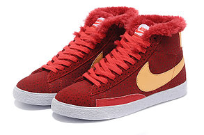 зимние кроссовки женские Nike Air Max красные , фото 2