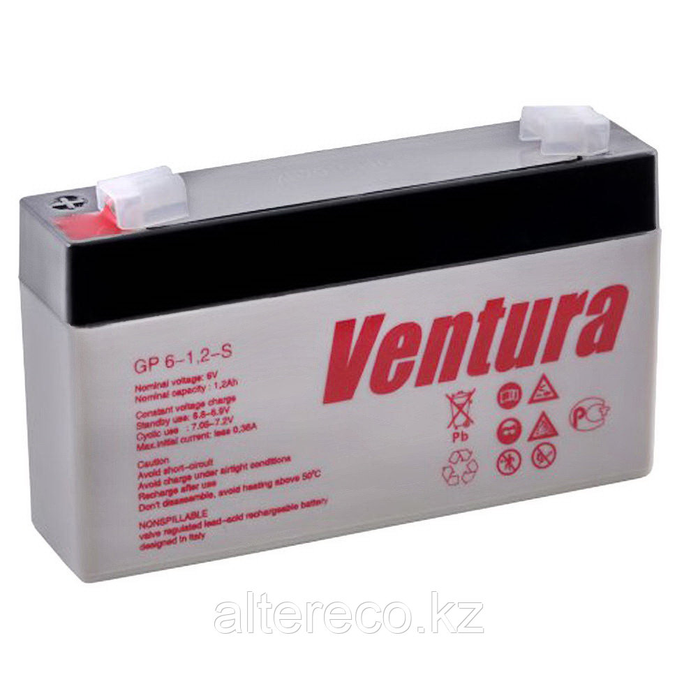 Аккумулятор Ventura GP 6-1.2-S (6В, 1,2Ач)