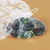 Камень для декора "Разноцветные плоские марблс" (200 г), фото 2