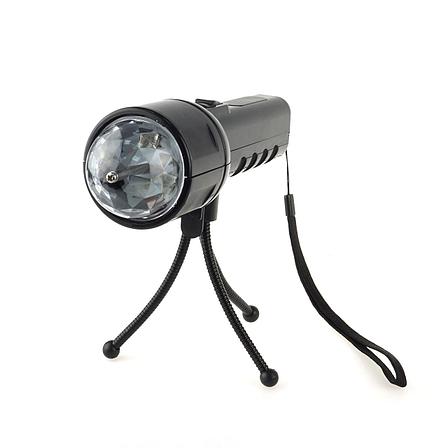 Светодиодный цветной LED проектор на штативе 2-в-1, фото 1
