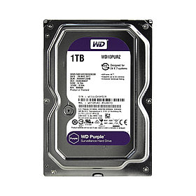 Western Digital Purple HDD 1Tb WD10PURZ Жёсткий диск для видеонаблюдения