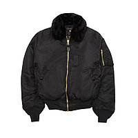 Alpha Industries Куртка лётная Alpha Industries B-15 Flight Jacket MJB23010C1-black-S Alpha Industries Куртка лётная Alpha Industries B-15 Flight Jacket