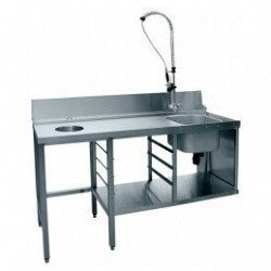 Стол предмоечный СПМП-6-7 (1700х671) для посудомоечной машины МПК-700К