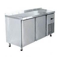 Стол холодильный СХС-60-01, 2-х дверный, среднетемпературный, t-(-2+8 С) (1500х600х860)