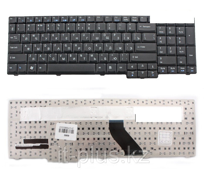 Клавиатура для ноутбука Acer Aspire AS9400/ AS7000 RU, черная