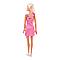 Barbie "Стиль" Кукла Барби Блондинка в розовом платье, фото 2