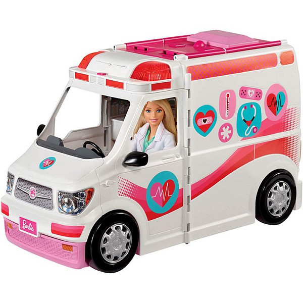 Barbie Машина скорой помощи Барби (свет, звук) - фото 1 - id-p55500456