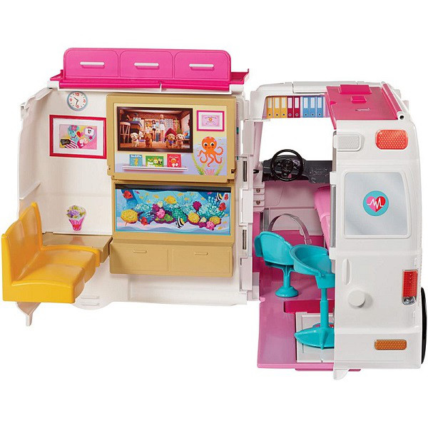Barbie Машина скорой помощи Барби (свет, звук) - фото 3 - id-p55500456