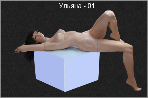 Женский манекен для одежды "Ульяна" 01