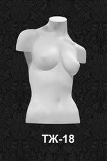 Манекен-торс для одежды женский с плечами 18