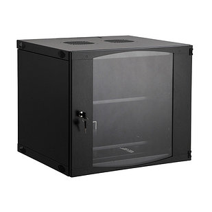 Шкаф настенный, SHIP, EW5406.100, EW серия, 19'' 6U, 540*450*327 мм, Ш*Г*В, IP20, Чёрный