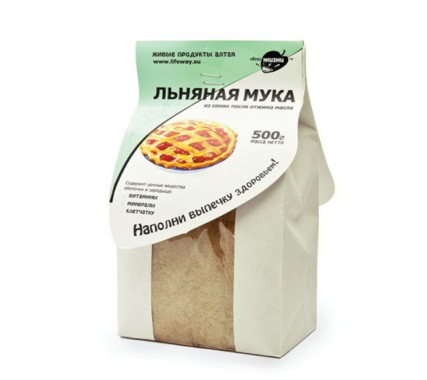 Мука льняная 500 г "Образ жизни Алтая"