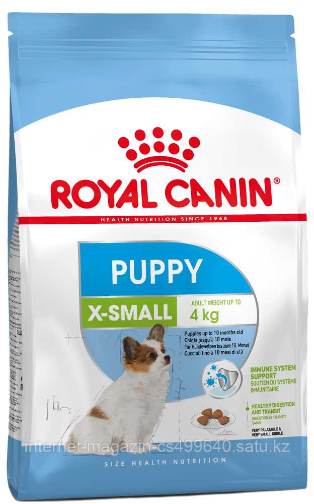 Royal Canin X-Small Puppy сухой корм для щенков мелких пород от 2-х до 10 месяцев