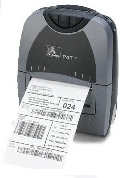 P4T 4'' Мобильный термо-трансферный принтер,USB, Bluetooth.