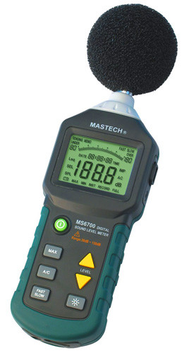MS6700 шумометр цифровой Mastech