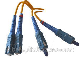 Патчкорд SC/UPC-SC/UPC (Duplex, 3mm)