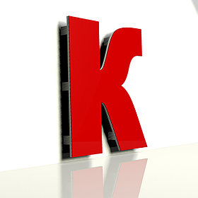 Несветовые объемные буквы в Алматы