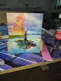 Печать фото на холсте