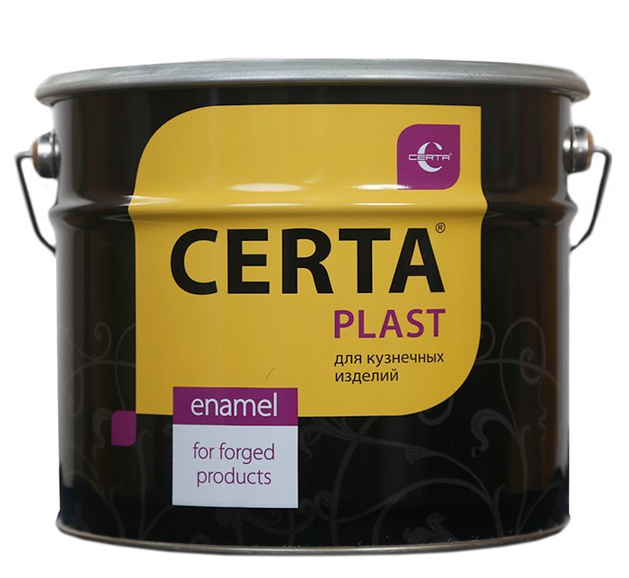 Эмаль "Церта-Пласт" с молотковым эффектом 20кг, фото 1