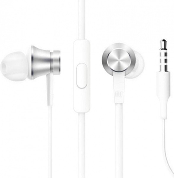 Наушники Xiaomi Mi Piston In-Ear Headphones Basic Edition Silver - фото 2 - id-p55594199