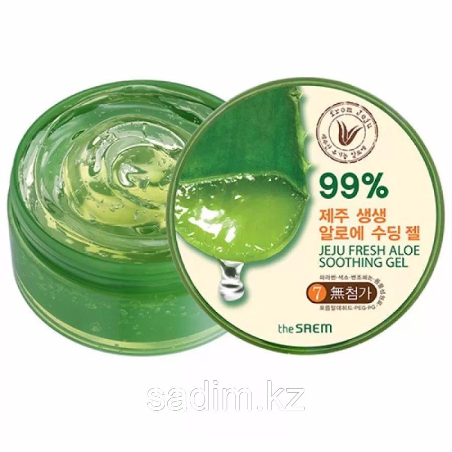 The Saem Jeju Fresh Aloe Soothing Gel 99% - Алоэ-гель универсальный