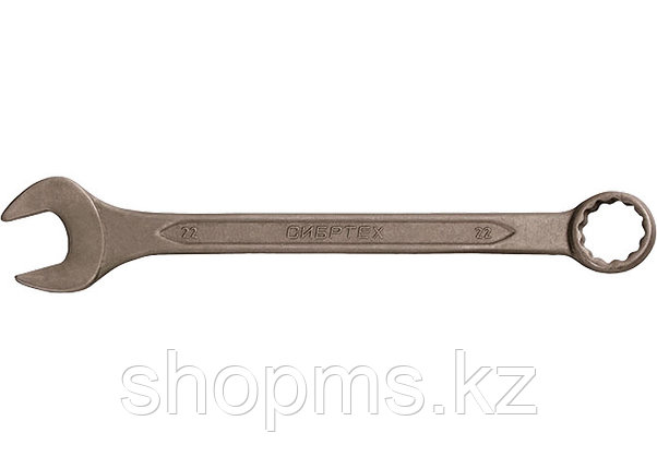 Ключ комбинированый,19 мм, CrV, фосфатированный, ГОСТ 16983// СИБРТЕХ, фото 2