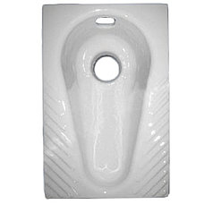 Чаша Генуя чугунная 530*340*260 БЕЗ сифона и рассекателя  **