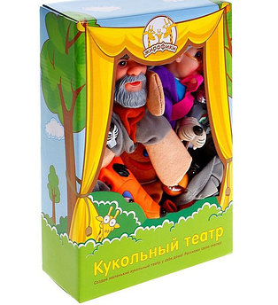 Кукольный театр "Колобок", 7 кукол
