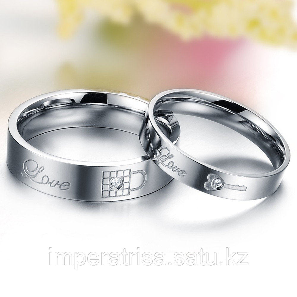Двойные кольца для влюбленных "Верность", фото 1