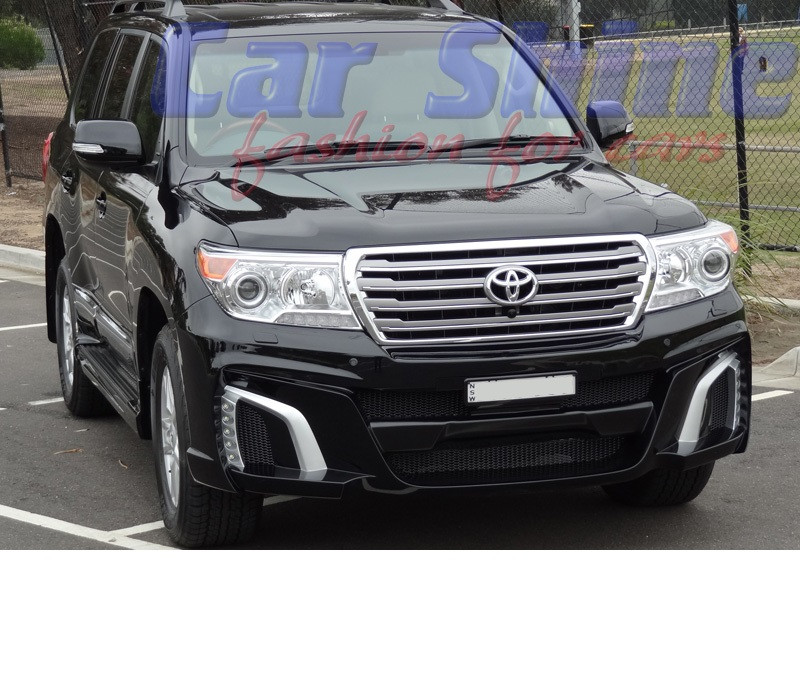 Обвес WALD Black Bison БЕЗ АРОК на Toyota Land Cruiser 200 