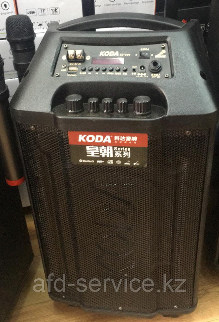 Портативная колонка KODA с двумя радиомикрофонами - фото 1 - id-p55730124