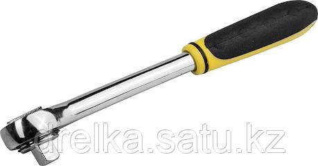 Трещотка для торцовых головок STAYER "MASTER", Cr-V, 1/4", фото 2