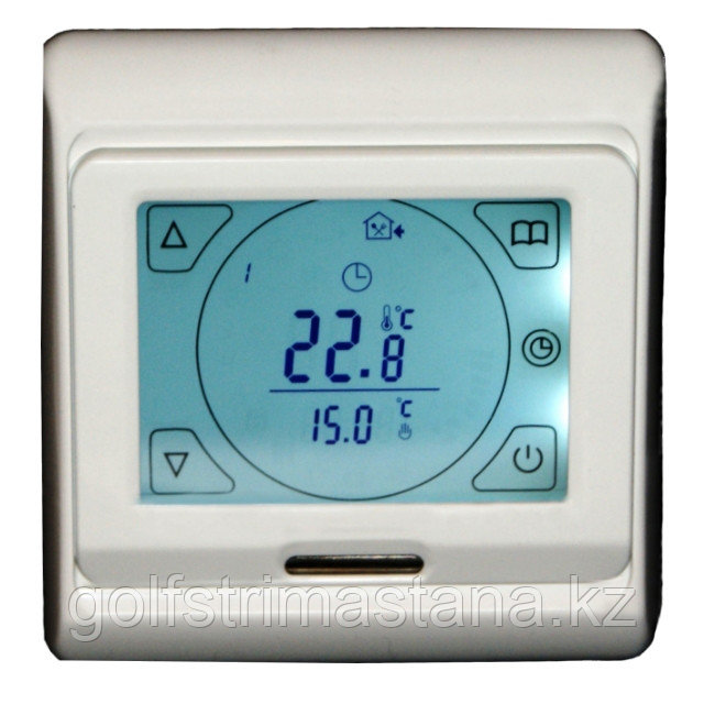 Терморегулятор Е-91, Сенсорный экран, выносной датчик пола - фото 1 - id-p55730379