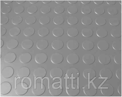 Резиновое напольное покрытие(серый) 6 мм