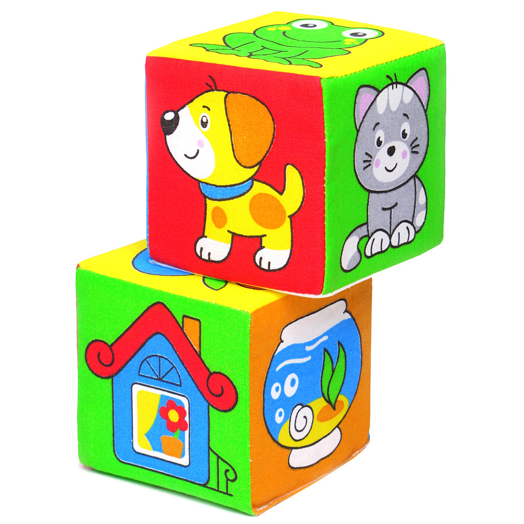 Мякиши Мягкие кубики «Чей домик?» - фото 1 - id-p55724523
