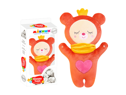 Мякиши "Sleepy Toys" Мягкая игрушка для сладких снов - Мишка