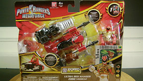 Power Rangers Megaforce Ultra Red Ranger Zord Vehicle Могучие Рейнджеры