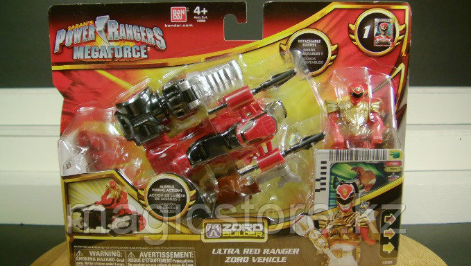 Power Rangers Megaforce Ultra Red Ranger Zord Vehicle Могучие Рейнджеры - фото 1 - id-p51628452