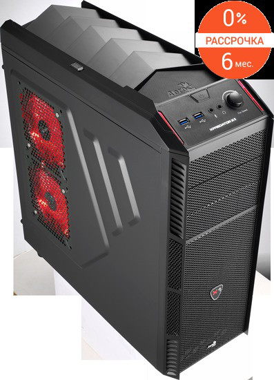 Кейс Aerocool Xpredator X1 Black Edition