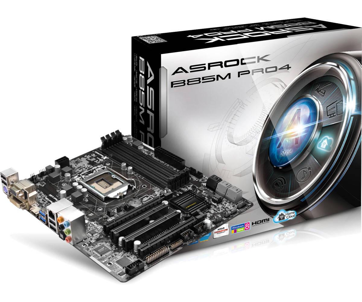 Материнская плата ASRock B85M PRO4